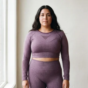 CONJUNTO MANGA LARGA PUNTOS