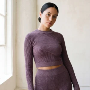 CONJUNTO ACANALADO MANGA LARGA