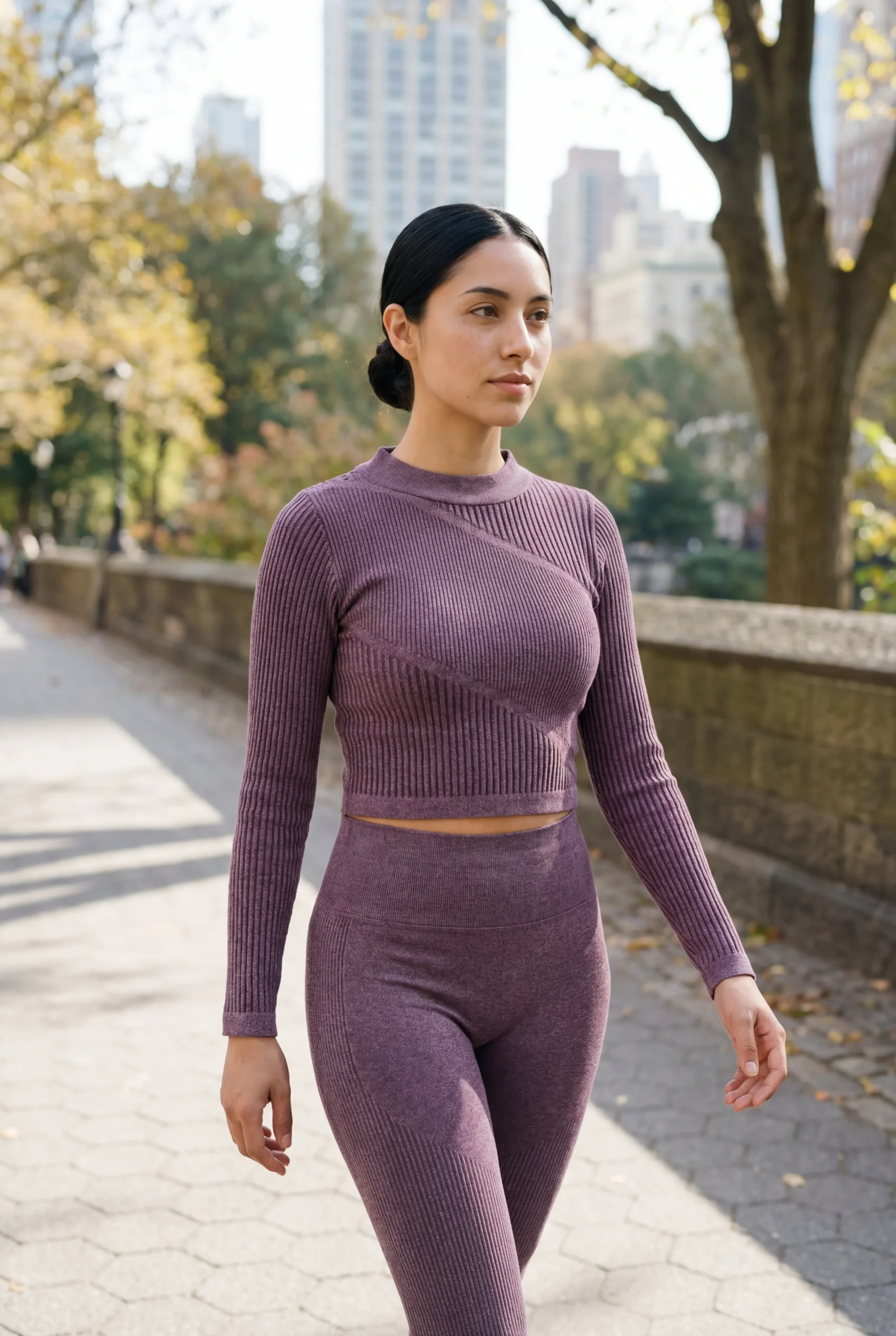 CONJUNTO ACANALADO MANGA LARGA - Image 2