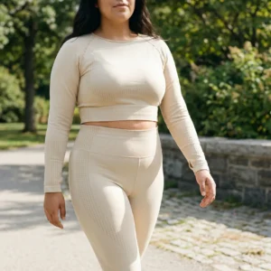 CONJUNTO ACANALADO - Manga Larga